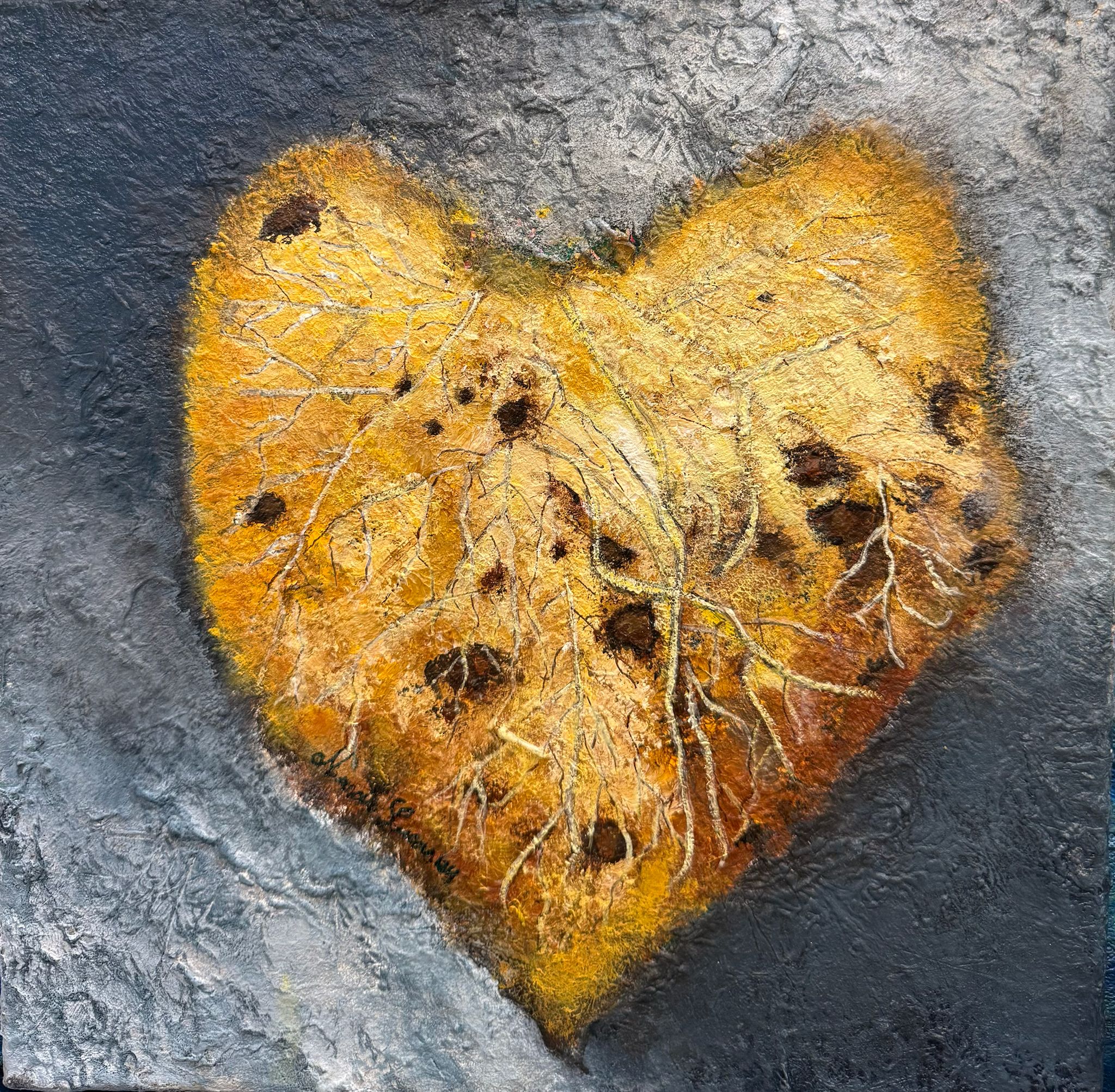 Leia mais sobre o artigo Noticed • Acrylic • 12x12in