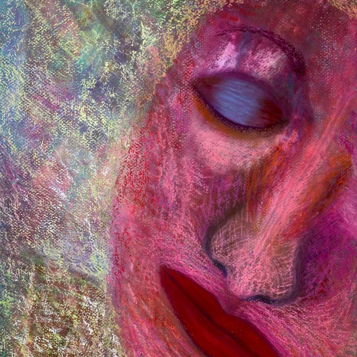 ‘DREAMY’ • OIL PASTEL • 12X16