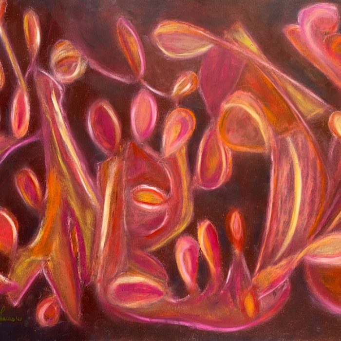 ‘TRANSCEDENCE’ • OIL PASTEL • 12x16in