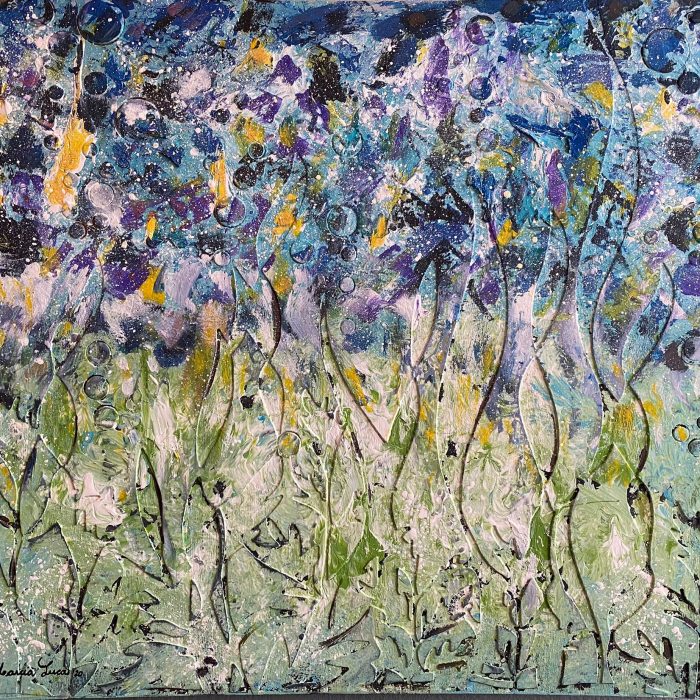 'BRIGHT NIGHT' • ACRYLIC • 18X22in