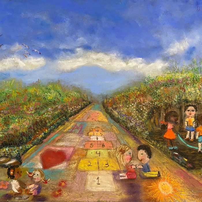 ‘CHALK’ • OIL PASTEL • 12x16in