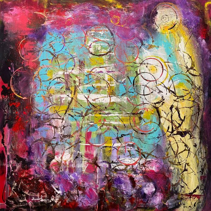 'EIGHT' •  ACRYLIC •  20x24in