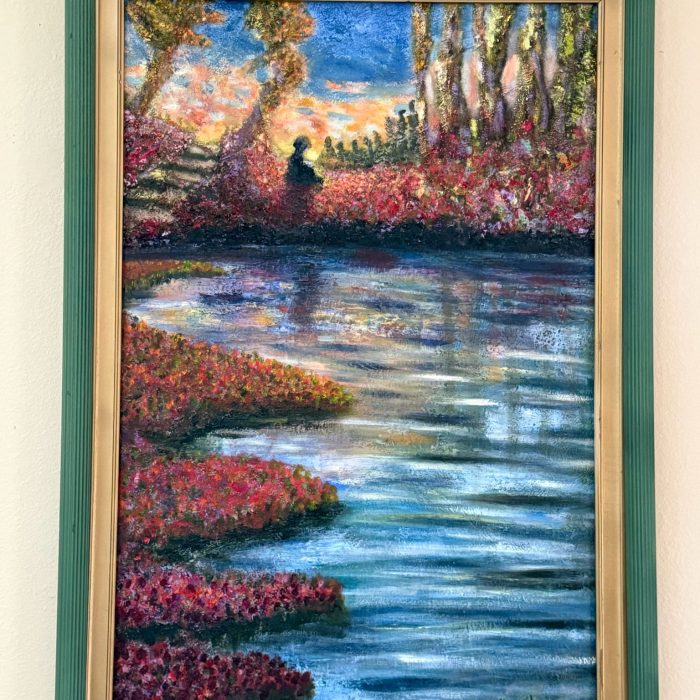 The Woman by the Water - Oil on Canvas - 24x36in